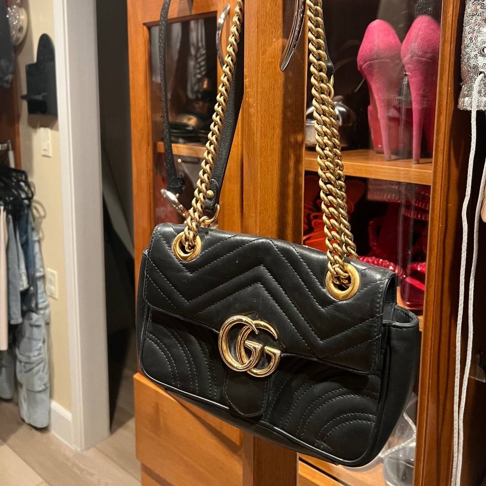 Gucci gg marmont purse bag